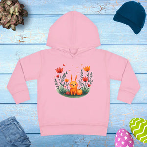 Cozy Toddler Fleece Hoodie - Adorable Bunny Design - Dipaliz - Hoodies - 2t