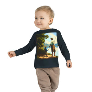 Adventure Toddler Long Sleeve Tee - Soft Cotton - Dipaliz - Baby & Clothing