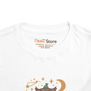 Playful Toddler Owl Short Sleeve - Whimsical Print - Dipaliz - T-shirts - 2t