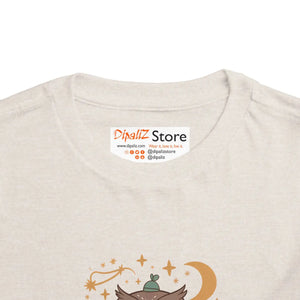 Playful Toddler Owl Short Sleeve - Whimsical Print - Dipaliz - T-shirts - 2t
