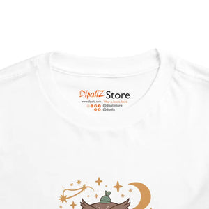 Toddler Owl Short Sleeve Tee - Fun Print Design - Dipaliz - T-shirts