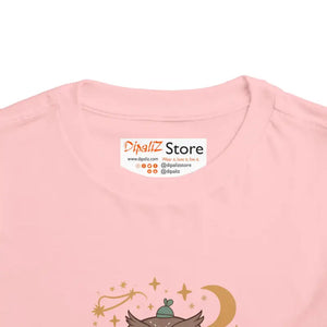 Toddler Owl Short Sleeve Tee - Fun Print Design - Dipaliz - T-shirts