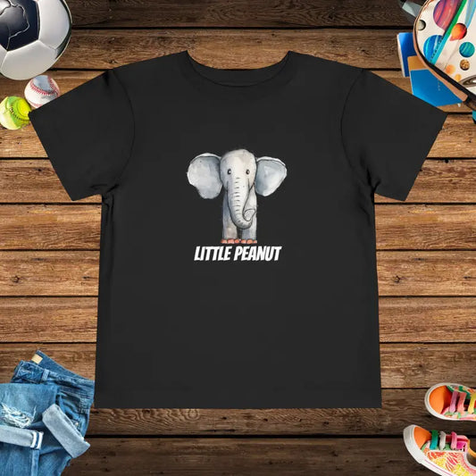 Uplift Style with the Cute Short Sleeve Elephant Tee for Toddlers! - Black / 2t Kids Clothes