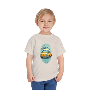 Vroom Toddler Tee - Cute Car Eco-friendly - Dipaliz - Baby & Clothing