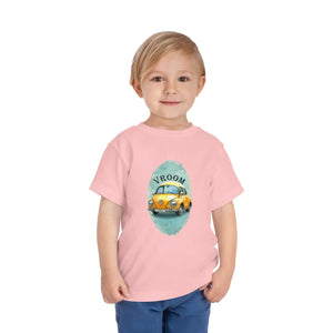 Vroom Toddler Tee - Cute Car Eco-friendly - Dipaliz - Baby & Clothing