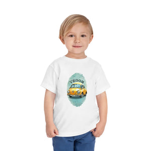 Vroom Toddler Tee - Cute Car Eco-friendly - Dipaliz - Baby & Clothing