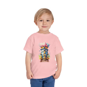 Choo Cutie Train Toddler t Shirt - Soft Cotton Tee - Dipaliz - Baby & Clothing