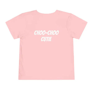 Choo Cutie Train Toddler t Shirt - Soft Cotton Tee - Dipaliz - Baby & Clothing