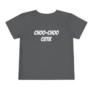 Choo Cutie Train Toddler t Shirt - Soft Cotton Tee - Dipaliz - Baby & Clothing