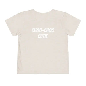 Choo Cutie Train Toddler t Shirt - Soft Cotton Tee - Dipaliz - Baby & Clothing