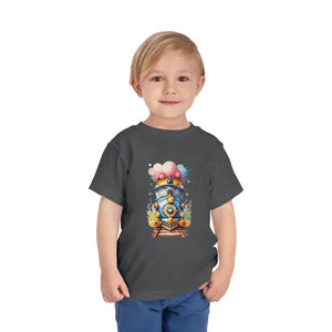 Choo Cutie Train Toddler t Shirt - Soft Cotton Tee - Dipaliz - Baby & Clothing