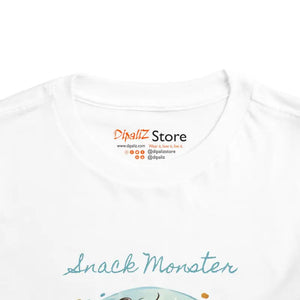 Snack Monster Comfy Toddler t Shirt - Playful Adventure Tee - Dipaliz - T-shirts
