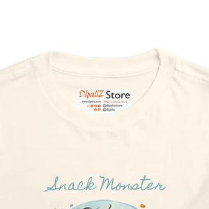 Snack Monster Comfy Toddler t Shirt - Playful Adventure Tee - Dipaliz - T-shirts