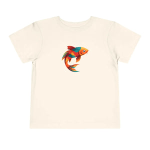 Toddler Tee - Colorful Koi Fish Graphic Kids Shirt - T-shirts - 3t