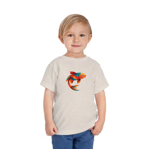 Toddler Tee - Colorful Koi Fish Graphic Kids Shirt - T-shirts - 3t