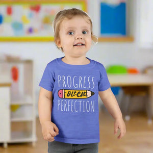 Progress Over Perfection Toddler Tees - Pencil Design - Dipaliz - Baby & Tops