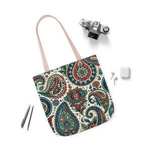 Premium Polyester Canvas Tote - Tote-ally Artsy Style - Dipaliz - Bags