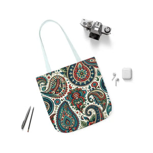 Premium Polyester Canvas Tote - Tote-ally Artsy Style - Dipaliz - Bags