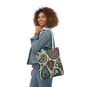 Premium Polyester Canvas Tote - Tote-ally Artsy Style - Dipaliz - 16’’ × / White - Bags