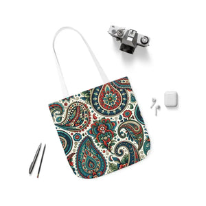 Premium Polyester Canvas Tote - Tote-ally Artsy Style - Dipaliz - Bags