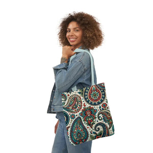 Premium Polyester Canvas Tote - Tote-ally Artsy Style - Dipaliz - 18’’ × / Light Blue - Bags