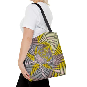 Abstract Pattern Tote Bag - Bold Everyday Style - Dipaliz - Medium - Bags