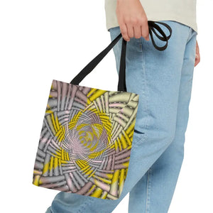 Abstract Pattern Tote Bag - Bold Everyday Style - Dipaliz - Small - Bags