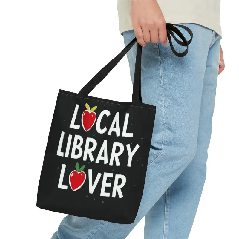 Tote-ally Chic Library Lover Tote for Stylish Readers! - Small Bags