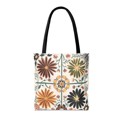 Tote-ally Cozy Cottagecore Flowers Bag: Eco-friendly Floral Magic - Bags