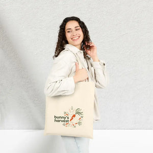 Carrot Garden Canvas Tote - Soft Cottage Charm - Dipaliz - Natural / 15’’ x 16’’ Gifts Online
