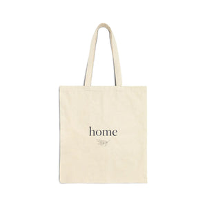 Minimalist Home Tote Bag - Cotton Canvas Shopper - Dipaliz - Bags