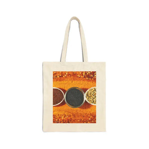 Canvas Tote with Reinforced Self-fabric Handles - Dipaliz - Natural / 15’’ x 16’’ - Bags