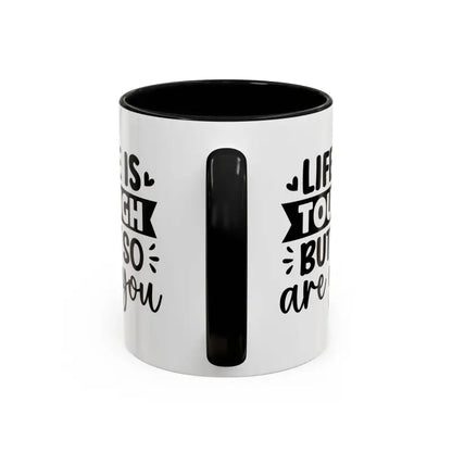 Kickstart your Day with the Tough Life Accent Coffee Mug