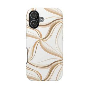 Tough Phone Case - Neutral Abstract Swirl Design - Dipaliz - Iphone 17