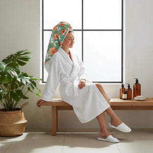 Tropical Hibiscus Floral Towel – Cotton - Dipaliz - Beach Towels