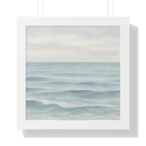 Tranquil Ocean Framed – Coastal Wall Art - Dipaliz - Prints