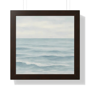Tranquil Ocean Framed – Coastal Wall Art - Dipaliz - Prints