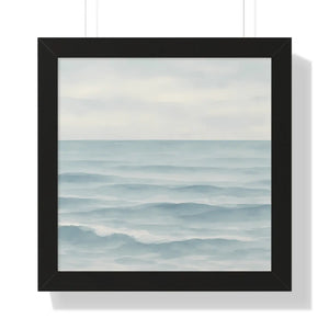 Tranquil Ocean Framed – Coastal Wall Art - Dipaliz - Prints