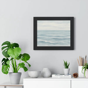 Tranquil Ocean Framed – Coastal Wall Art - Dipaliz - Prints