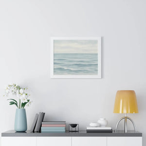 Tranquil Ocean Framed – Coastal Wall Art - Dipaliz - Prints