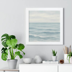 Tranquil Ocean Framed – Coastal Wall Art - Dipaliz - Prints