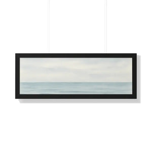 Tranquil Ocean Framed Coastal Wall Art - Serene Nautical Print - Dipaliz - Prints