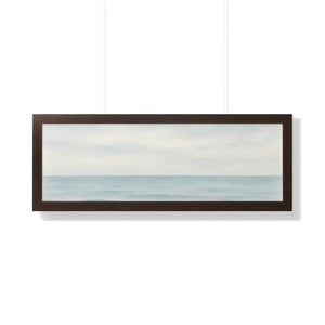 Tranquil Ocean Framed Coastal Wall Art - Serene Nautical Print - Dipaliz - Prints