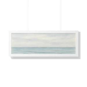Tranquil Ocean Framed Coastal Wall Art - Serene Nautical Print - Dipaliz - Prints
