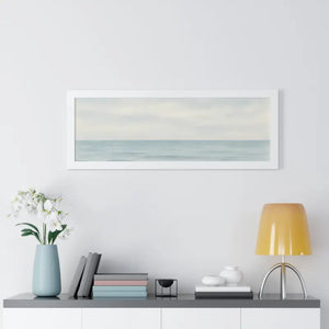 Tranquil Ocean Framed Coastal Wall Art - Serene Nautical Print - Dipaliz - Prints