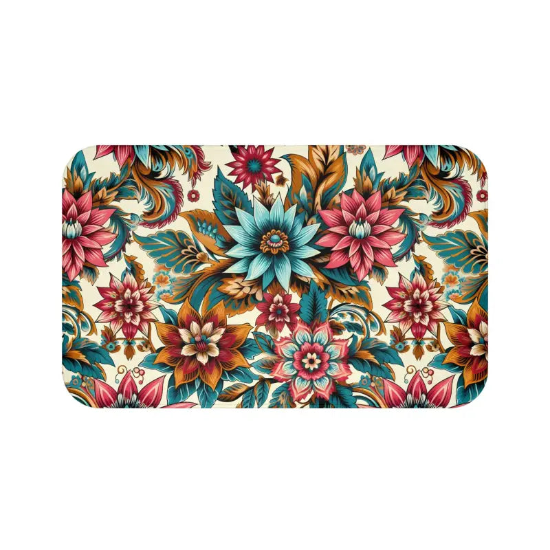 Transform your Bath with Vibrant Large Flower Mat - Home Decor