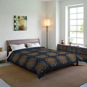 Mandal Geometric Pattern Comforter - Chic Warmth Art Style - Dipaliz - 88’’ × - Quilts & Comforters