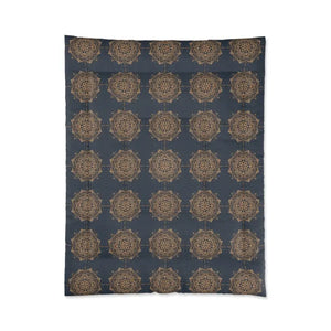 Mandal Geometric Pattern Comforter - Chic Warmth Art Style - Dipaliz - Quilts & Comforters