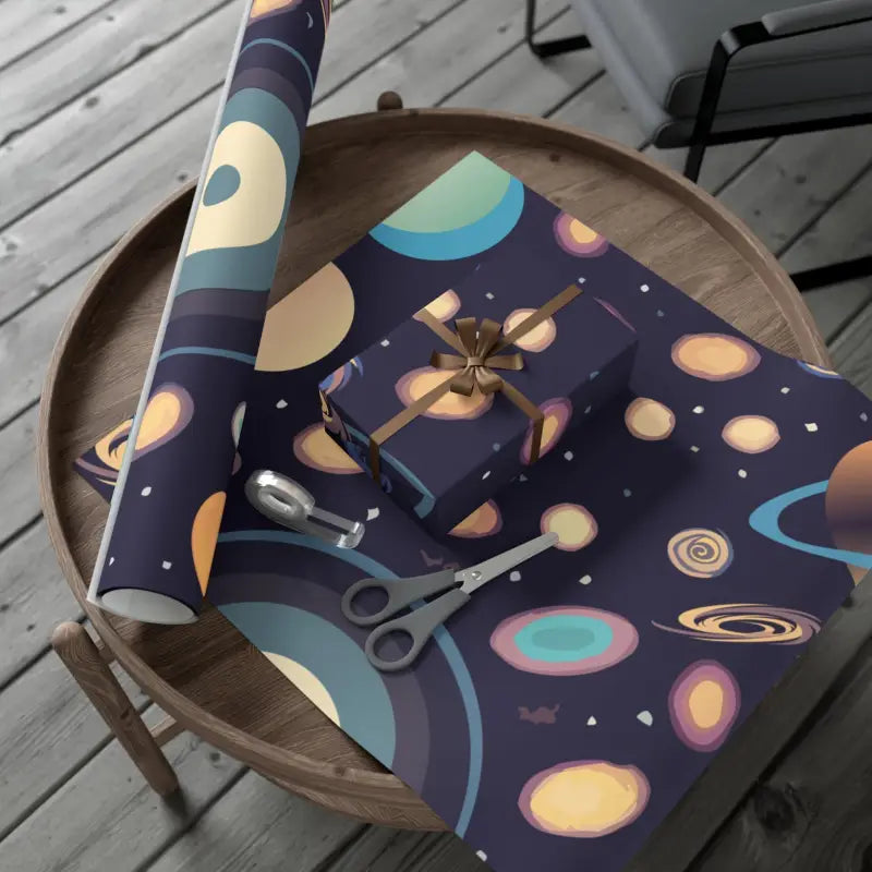 Transform Gifts with Luxurious Galaxy Wrap Papers - 30’’ x 144’’ / Matte Home Decor