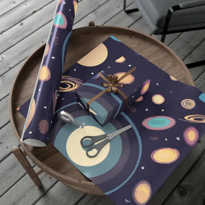 Gift Wrap Papers Cosmic Vibrant Designs Jaw-dropping - Dipaliz - 30’’ x 72’’ / Satin - Wrapping Paper